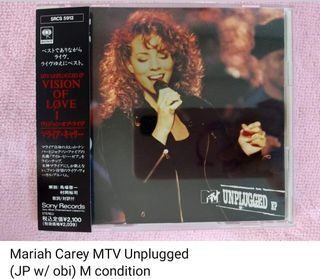 Mariah Carey MTV Unplugged CD (unsealed)
