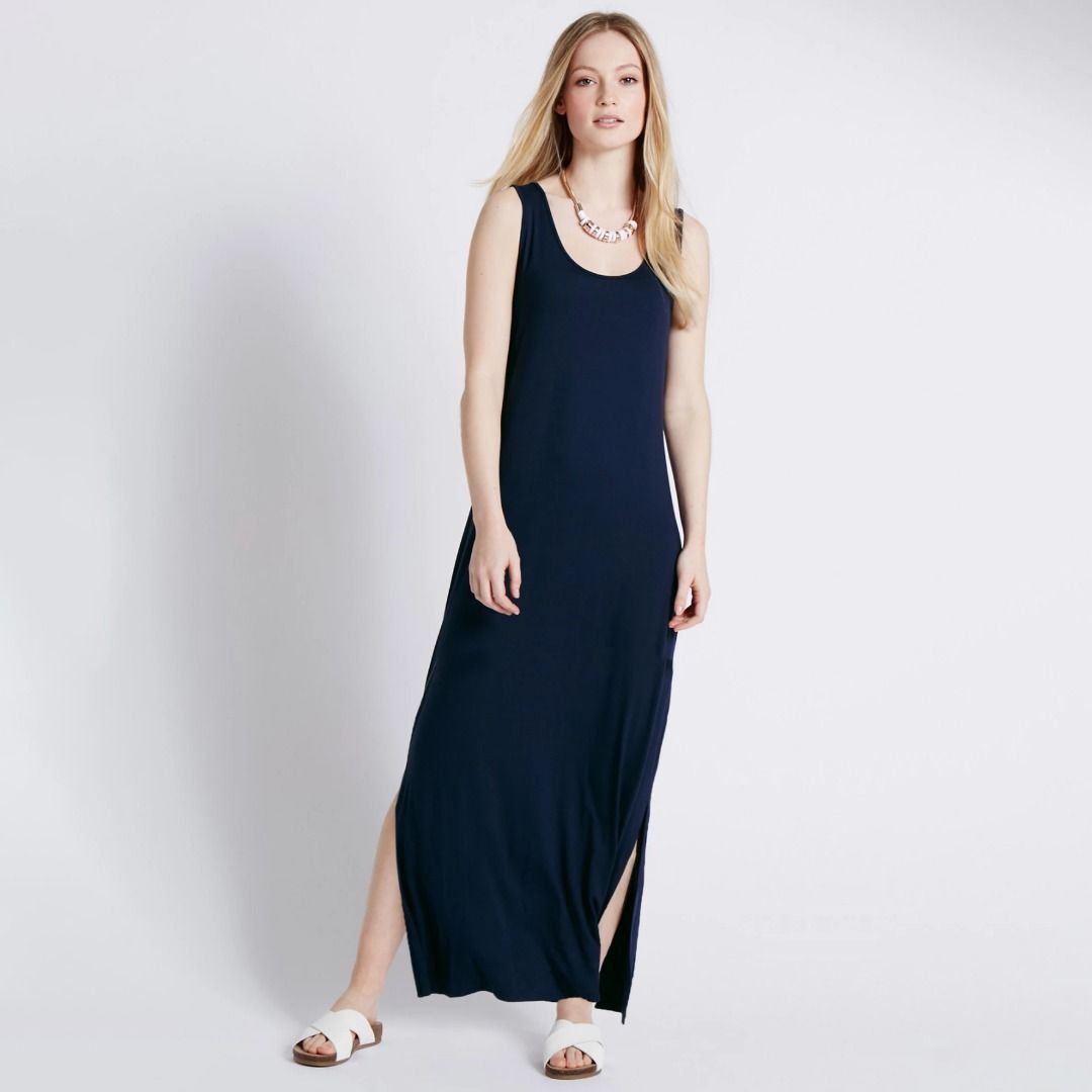 chinese dress ladies Marks & Spencer Autograph Black Print Maxi Dress Size 18  Whispers Dress  Agency