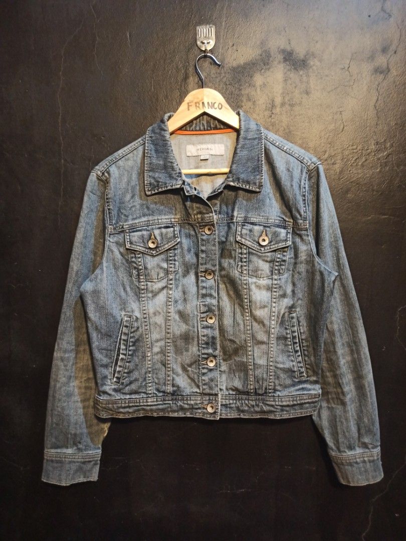 Merona denim jacket shop