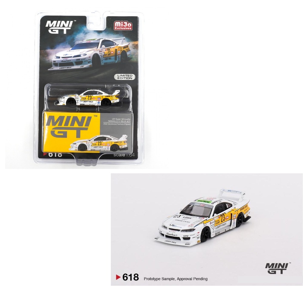 mô hình xe Nissan LB-Super Silhouette S15 SILVIA #23 2022 Goodwood