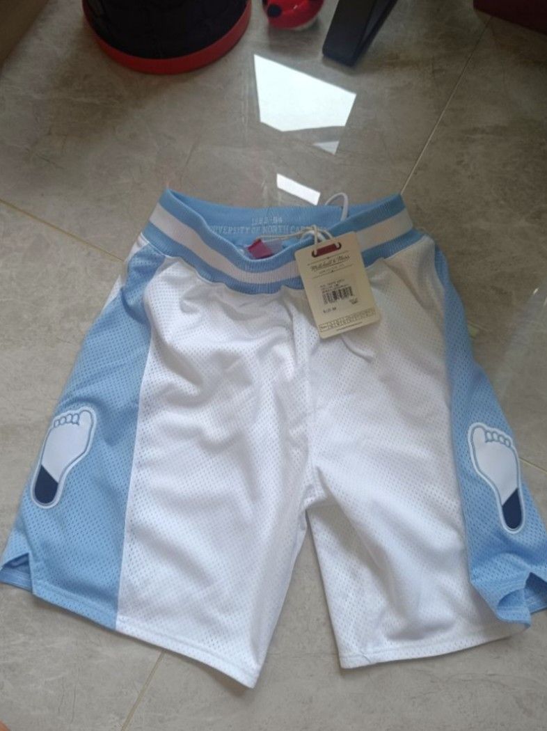 Unc authentic basketball shorts on sale