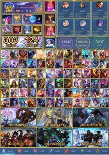 MOBILE LEGENDS / ML ACCOUNT (ALSO AVAILABLE FOR INSTALLMENT) #047