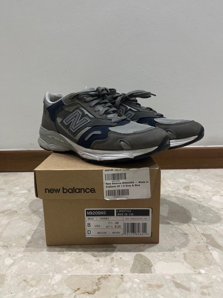 New Balance M920 Made in England Grey and Blue