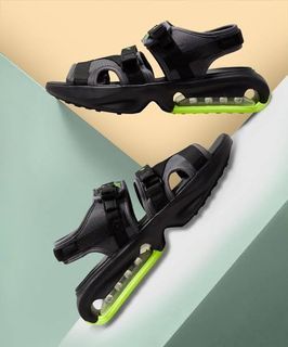 Nike Air Max Sol Sandals Volt Black