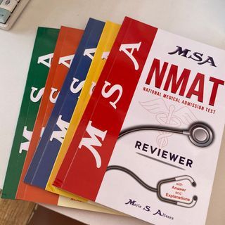 NMAT MSA Reviewer New (Medicine Books, Exam, Education)
