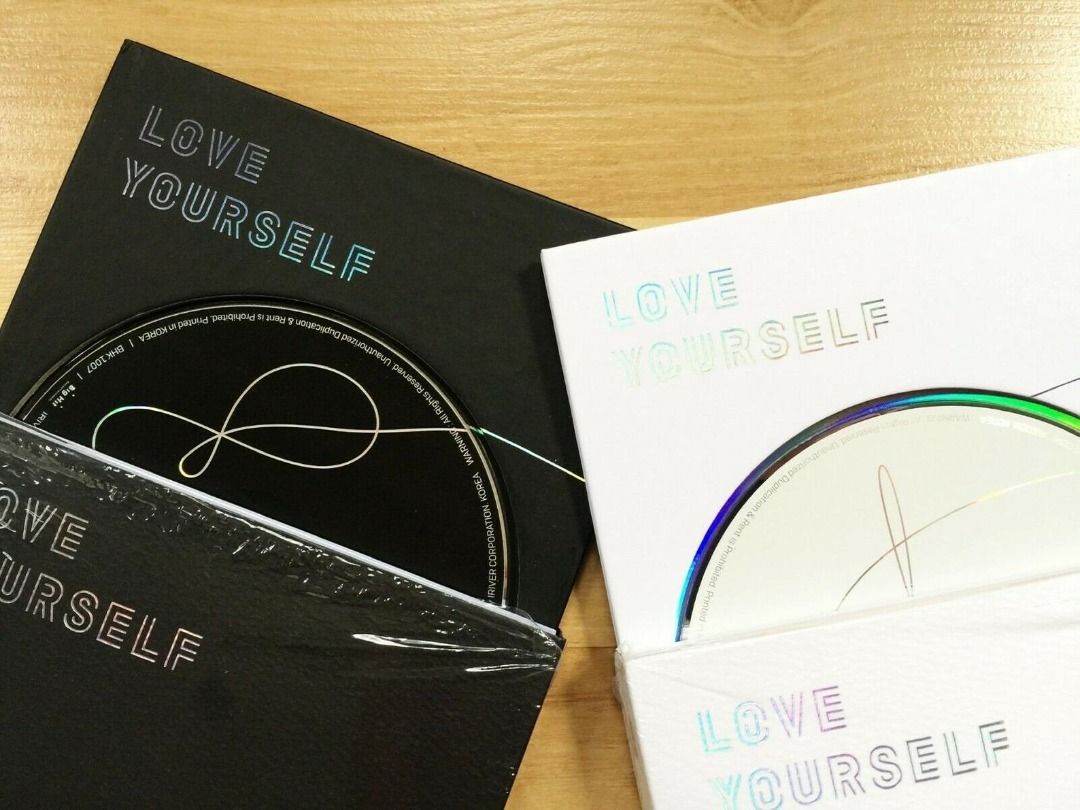 Official 100% BTS Photo Album CD Set: Love Yourself 承 Her 轉 Tear 結 ...