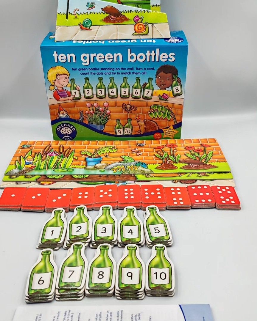 Orchard Toys Ten Green Bottles (C06), Hobbies & Toys, Toys & Games on