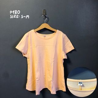Original Uniqlo Top (Peach)