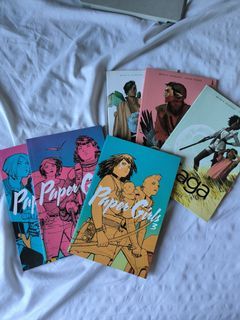 Papergirls 1-3, Saga 1-3 Graphic Novels