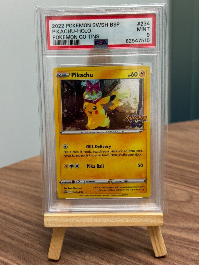 Pikachu Promo 234 [PSA 9], Hobbies & Toys, Toys & Games on Carousell