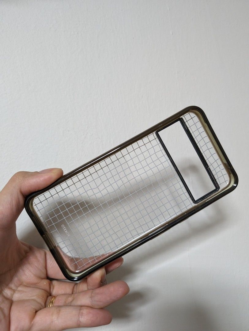 【美品】CASETiFY×Poketo /Wavy Grid by Poketo PIXEL 8 PRO Casetify - Wavy Grid by Poketo Impact Case, Mobile