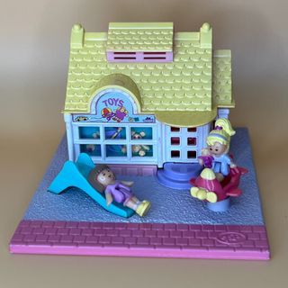 Polly Pocket 1989 Pollyville Toy Shop (Complete Set)