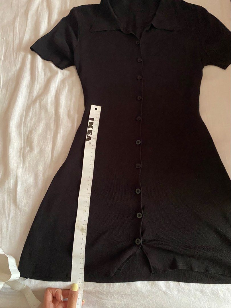 button down polo dress