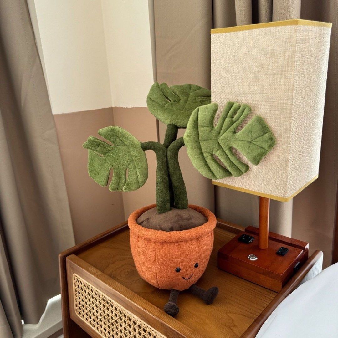 Pre order: 43 cm Jellycat Amuseables Monstera Plant Potted Fun Simulation  Plant Plush Toy Gift, Hobbies & Toys, Toys & Games on Carousell