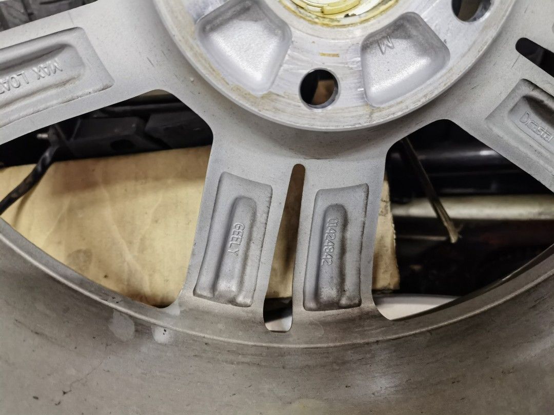 Proton X70 original 17 inch rims 4pcs (remove from new car), Auto ...