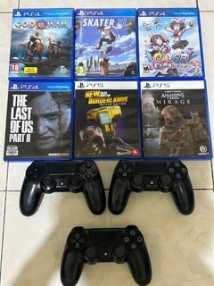 Ps4 Games and controller