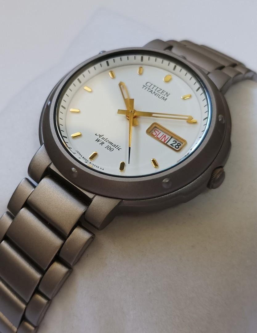 Citizen titanium automatic wr 100 cheap