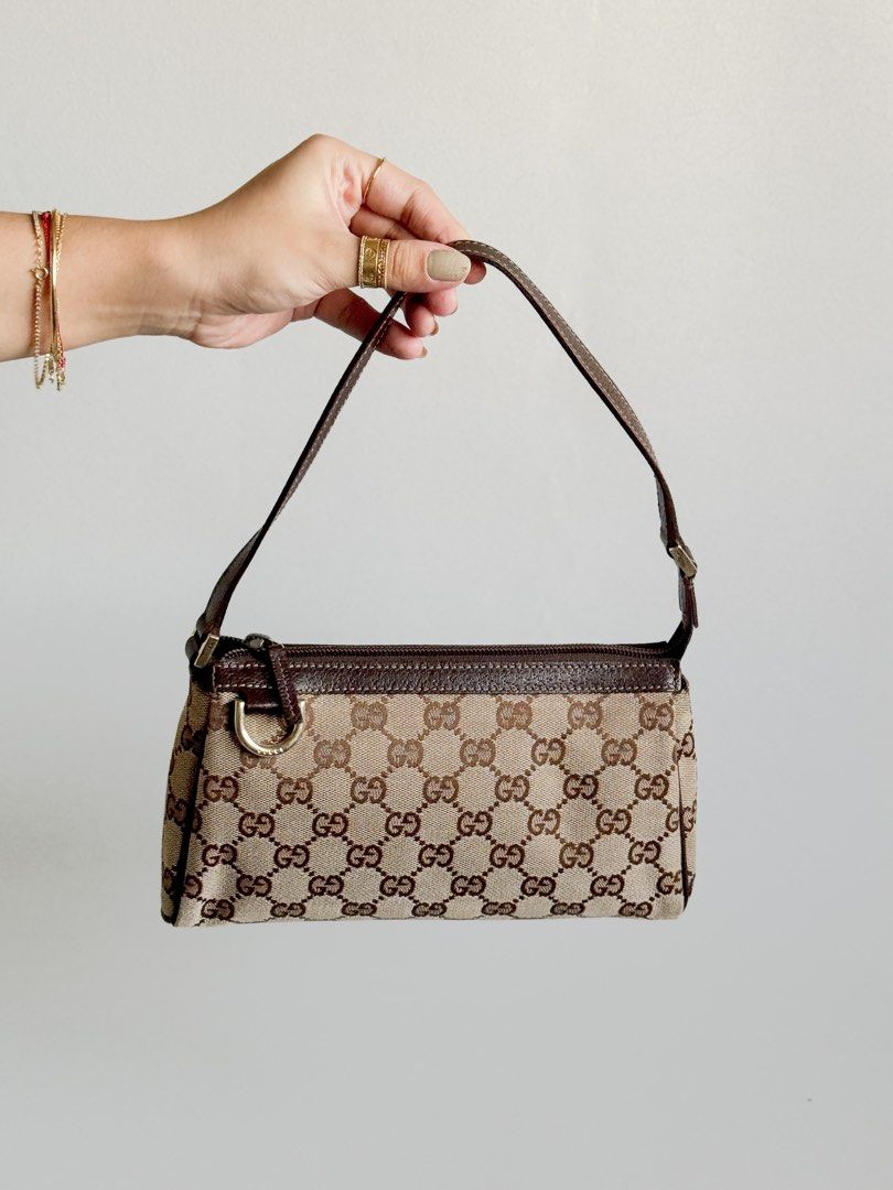 Rare Gucci Pochette Light Gold Hardware