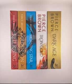 Red rising series set UK Paperback