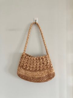 Rouje Paris-  Raffia Shoulder Bag