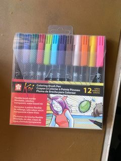 SAKURA Koi  Watercolor Brush Pen Set  Assorted Colors