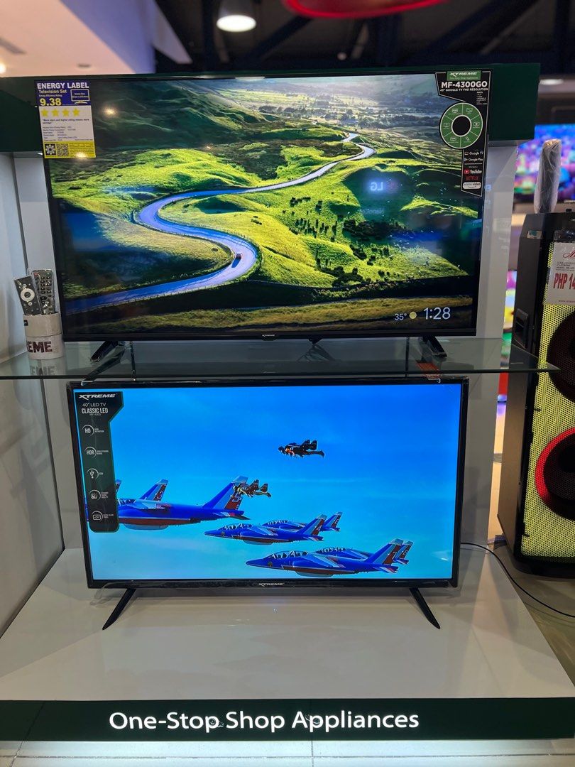 ‼️SALE XTREME GOOGLE TV (Category: TV) located in Manila. Submitted by almnantnr (Listing ID 1299321346, Image 3). Description: Note: For Cash Payment Only For Sale! We Have Physical Stores. Note: Cash ONLY! Or COD (charges may applied) Basic TV MF-3200 - 6,390 MF-4000 - 7,990 Smart TV MF-3200V - 7,990 MF-4300V - 12,490 MF-5000V - 18,490 Android TV MF-3200GO - 10,390 MF-4300GO - 14,690 1 year warranty on parts, with 7 days replacement. WE offer D