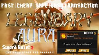 SB3 Legendary Auras | SwordBurst 3 Inferno Aura | Sword Burst 3 Roblox