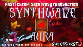 SB3 Legendary Auras | SwordBurst 3 Synthwave Aura | Sword Burst 3 Roblox
