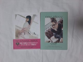 SCANDAL RINA Books - "It's Me RINA" and "one piece"