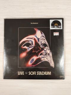 ON HAND/SEALED: THE WEEKND- LIVE AT THE SOFI STADIUM RECORD STORE DAY RSD 2024 EXCLUSIVE BLACK VINYL 3LP SET (NOT CD)