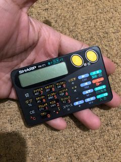 Sharp PA-171 slim pocket calculator