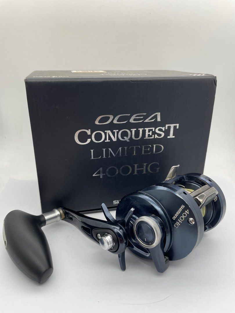 PLAT/ocea conquest limited 400hg right/reel-Fishing Tackle