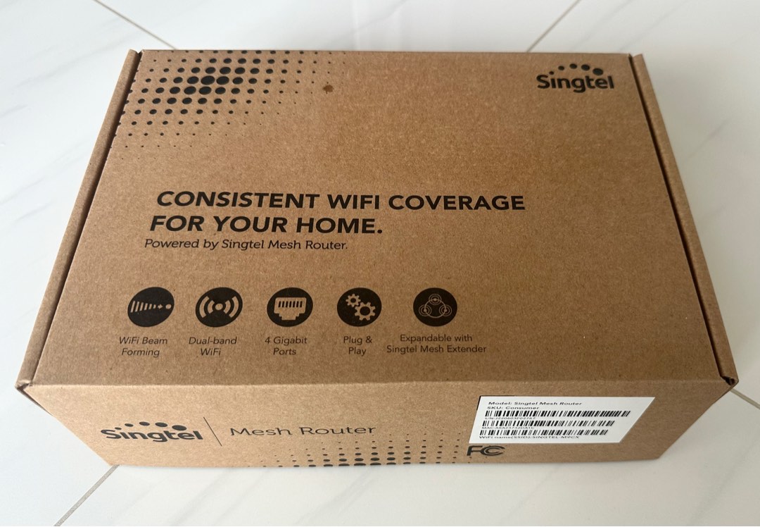 Singtel Router Mesh, Computers & Tech, Parts & Accessories, Networking ...