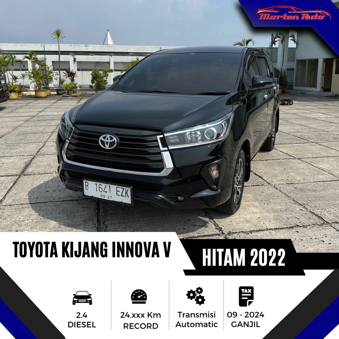 Toyota Kijang Innova Reborn V 2.4 At 2022 Km 24 Ribu Record Bergaransi ...