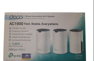 TP-Link Deco S7 AC1900 Whole Home Mesh Wi-Fi System (3 Pack)