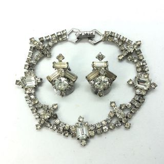 Vintage LA REL Earrings and Bracelet Set