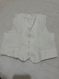 white vest