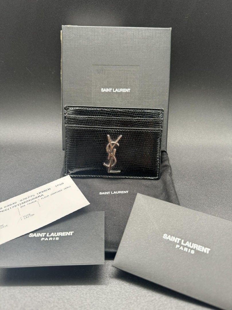 Ysl cardholder (Category: Luxury Bags & Wallets) located in Cabadbaran. Submitted by luxurysourcedbyjinx (Listing ID 1299401930, Image 1). Description: .