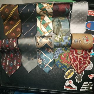 10 pcs. Random Brand necktie (As Pack= 500) (split 60 each)