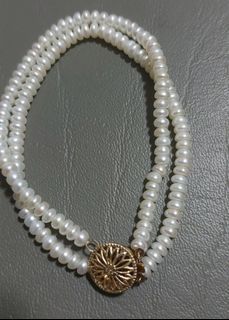 14kGF real pearl bracelet