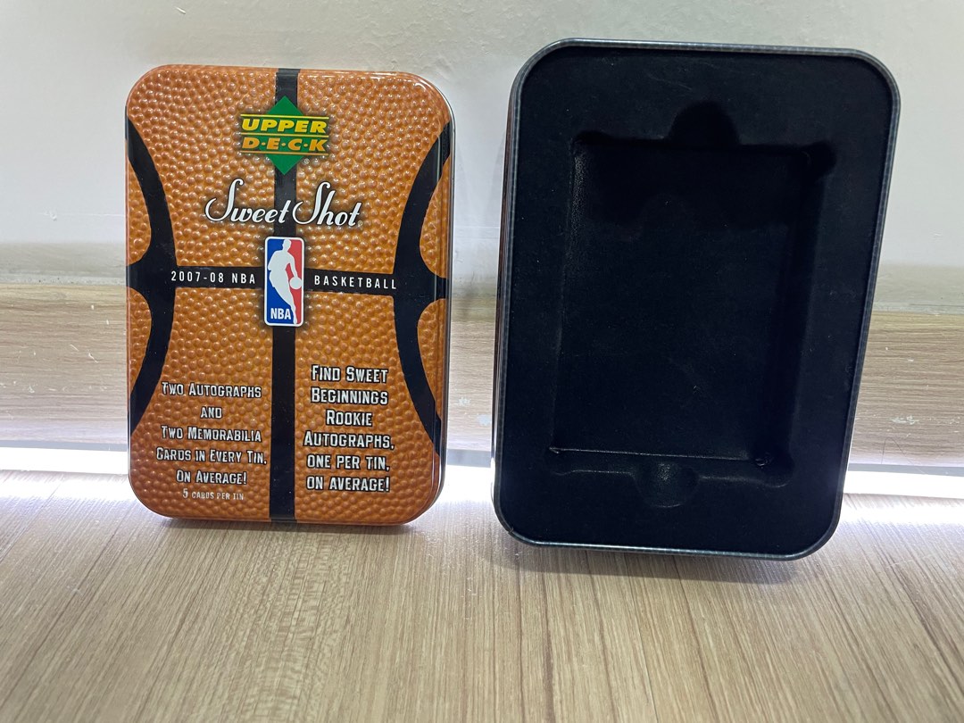 2007-08 Upper Deck Sweet Shot basketball Tin (Empty)., Hobbies 