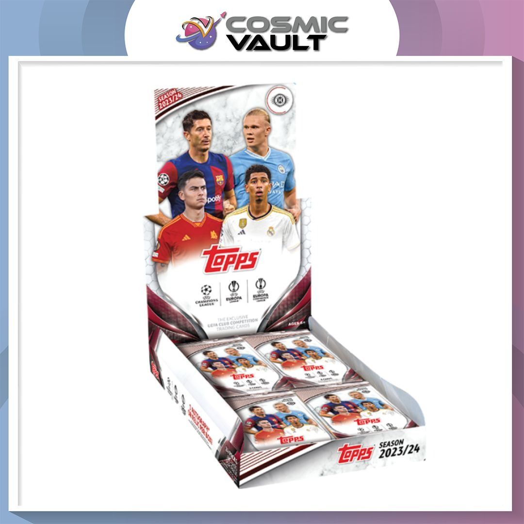 2023/24 Topps UEFA Club Competitions - Hobby Box, Hobbies & Toys 