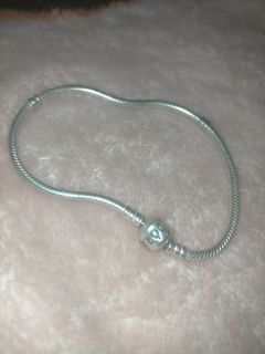 21cm. Authentic Pandora Barrel Clasp Bracelet