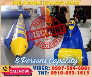 8 PERSONS BANANA BOAT BUY NOW!