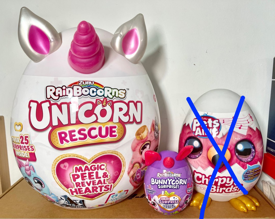 set bundle of Rainbocorns Unicorn Rescue Surprise by ZURU