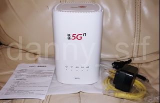 Home 5G Internet Option 👍🏻 China Unicom VN007+ 5G 4G Compatible CPE Router SIM ROUTER (Compatible with Various Hong Kong Network Providers)64196703575937110