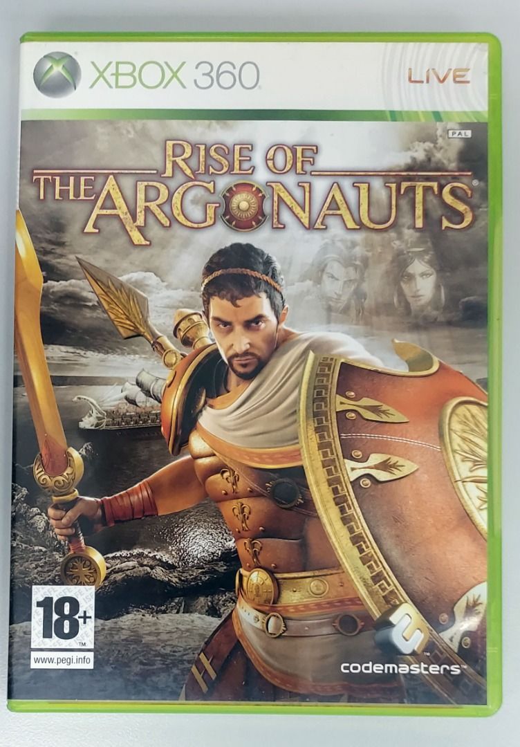 中古XBOX 360 Rise of the Argonauts 上古神話亞戈號阿爾戈英雄的崛起Games 遊戲, 電子遊戲, 電子遊戲, Xbox  - Carousell