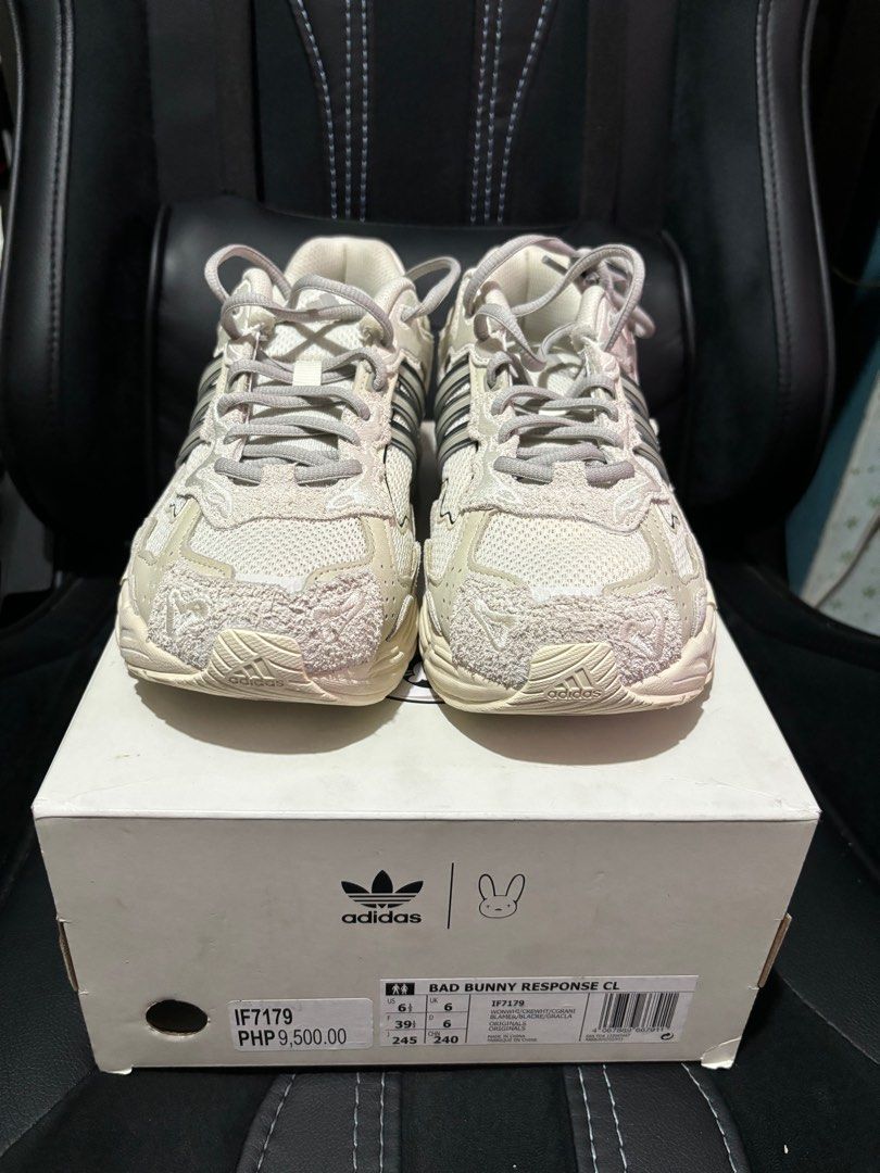 Adidas Response CL Bad Bunny (Category: Sneakers) located in Makati City. Submitted by evrlg (Listing ID 1299549191, Image 3). Description: For sale Adidas Response CL ‘Bad Bunny’ Size 6.5us VNDS With og box and dust bag Selling it for Php 8,500 only Makati area or shipping.