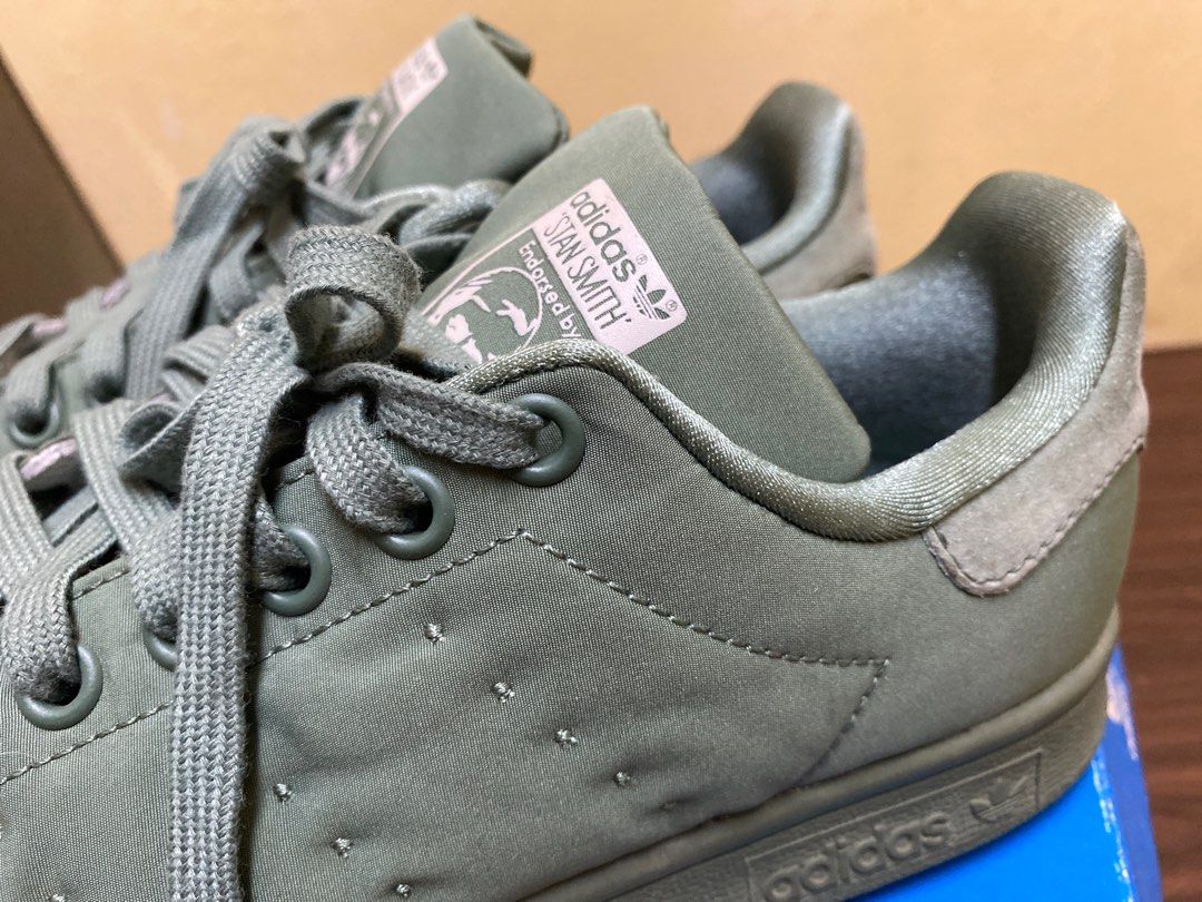 Adidas Stan Smith Trace Green W Women s Fashion Footwear Sneakers on Carousell