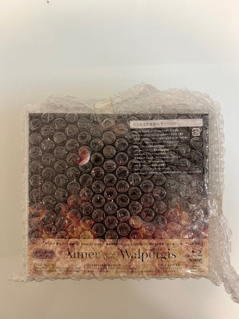 日版］Aimer - Walpurgis 完全生産限定盤(CD + 3 BD), 興趣及遊戲 